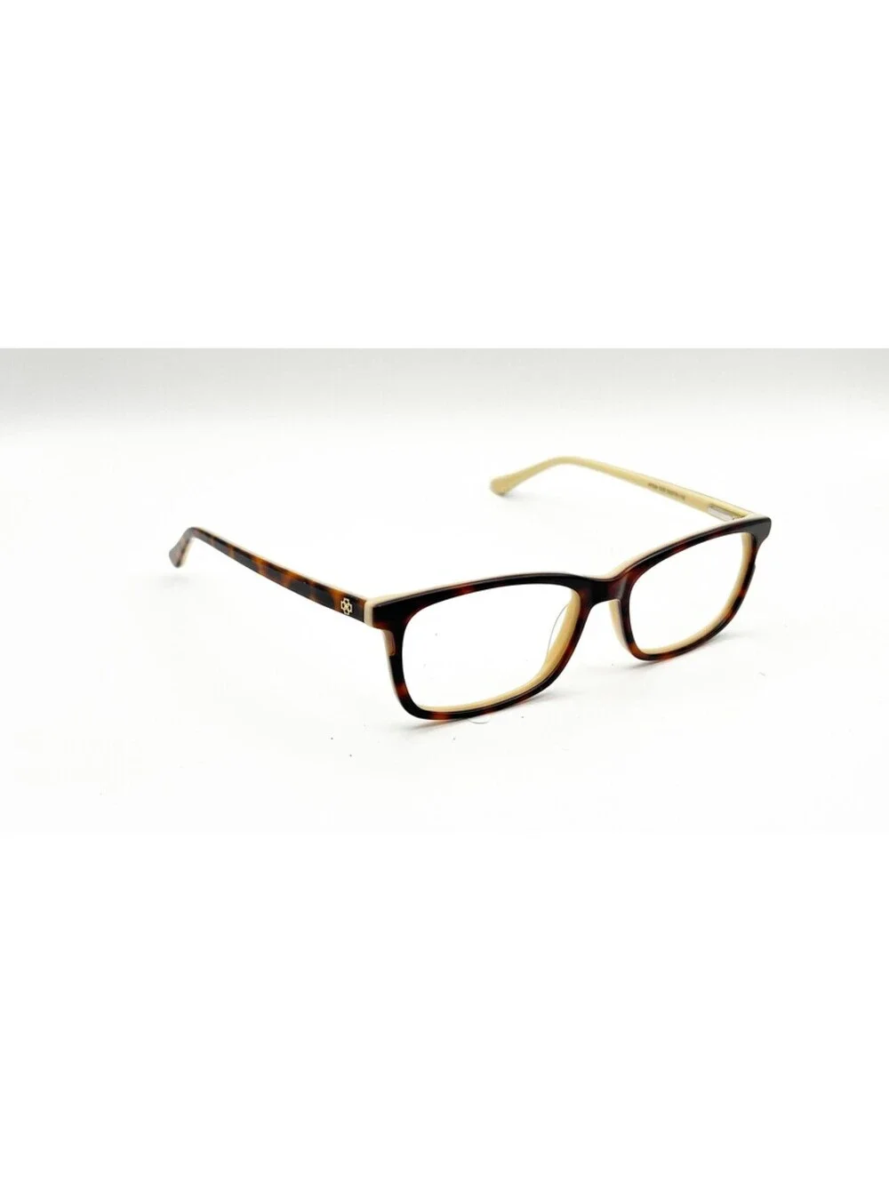 Ann Taylor At324 C02 Tortoise Brown Cream Authentic Eyeglasses 52-15-132